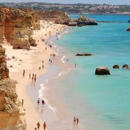 Beachfront Seaview Litoralmar Apt, Fast Wifi, Airco, Pool, Private Parking Portimao Exterior photo