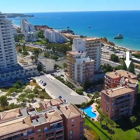 Beachfront Seaview Litoralmar Apt, Fast Wifi, Airco, Pool, Private Parking Portimao Exterior photo